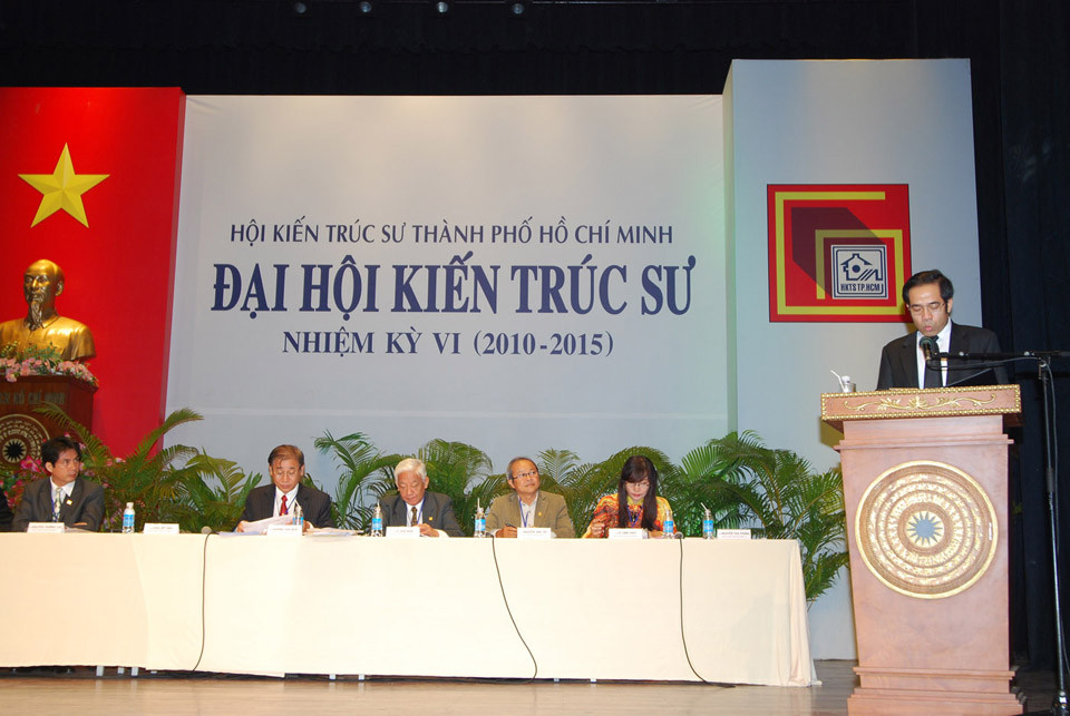 Đại hội KTS HCM nhiệm kỳ VI 2010